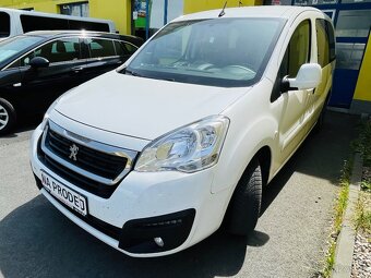 PEUGEOT PARTNER HDi 1.6 TEPEE PUVOD ČR 5 MÍST TAŽNÉ NAVIGACE - 3