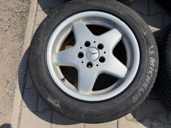 4x al kola 5x112 16 + pneu letní 225/55 R16 - 3