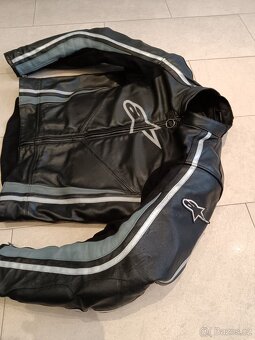 Alpinestars Octane-Pánská kožená moto kombinéza, dvoudílná - 3