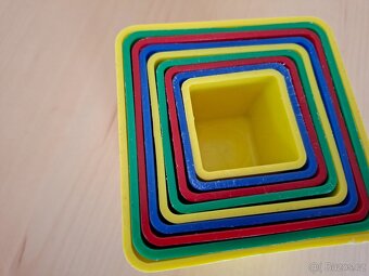 rezervace Vkládací kostky a kalíšky,3x - 3