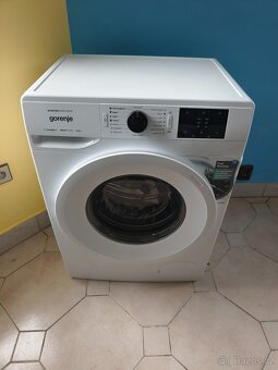 Slim pračka Gorenje WNPI62SB, 6kg, 1400ot., invertor, záruka - 3