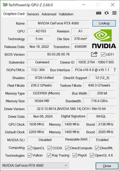 GeForce RTX 4080 Gainward Panther 16Gb - 3