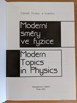 Formánek kvantová teorie a Moderní směry ve fyzice - 3