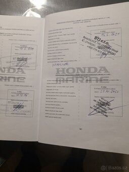 Prodám závěsný motor Honda 20 hp - 3