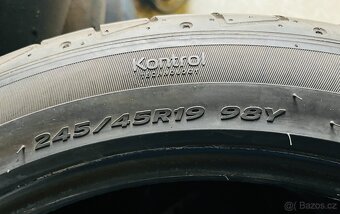 Prodám letní pneu Hankook Venus S1 EVO2, rozměr 245 - 3