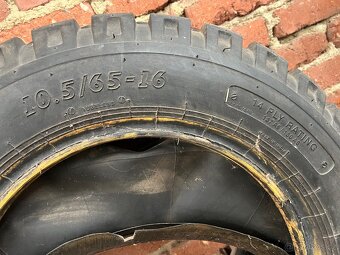 Nové Pneumatiky +duše 10,5/65-16 BKT - 3