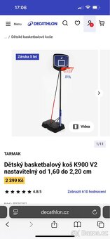 Dětský basketbalový koš Tarmak - 3