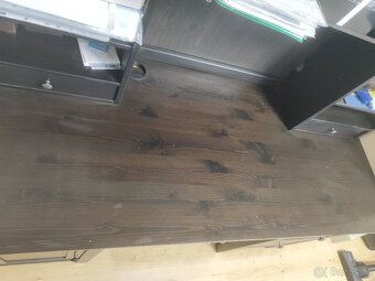 Pracovní stůl Hemnes s nástavcem - 3