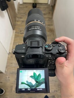 Sony A7II + 5 bat. + Tamron 70-300mm + Grip Meike + DALŠÍ - 3
