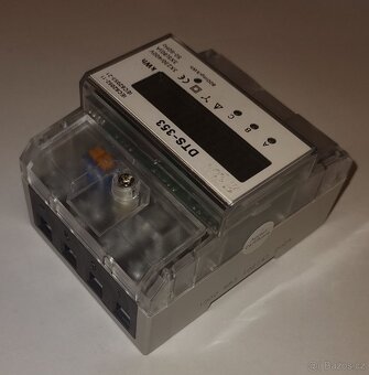 podružný třífázový digitální elektroměr DTS 353-L 80A - 3