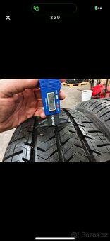 Prodám 215/60r17c Michelin Agilis letní dneu 8,5mm - 3