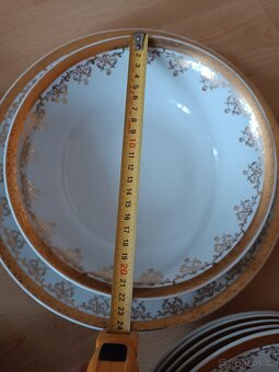 Talířová sada zlatý lem THUN - 3