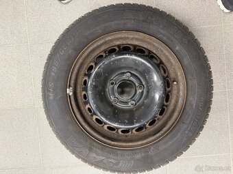 Zimní pneu + ocelové disky + TPCM ventily  15” - 3