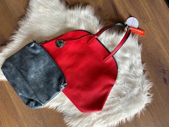 Červená kabelka - nová - 3