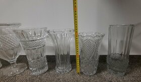 Broušené sklo vázy - 3