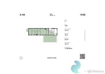 Penthouse byt A-4A, 4+kk, terasa, balkon - 3