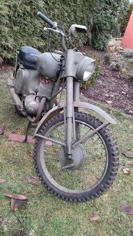 JAWA 250/553-03 Libeňák, Švéd. r.v.1960. originální barva. - 3