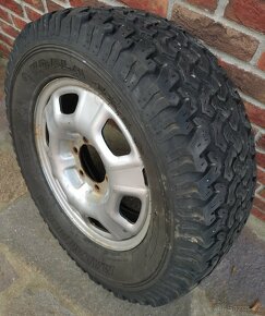 Toyota Land Cruiser alu R16, R17 6x139.7 rezerva T/A Nissan - 3