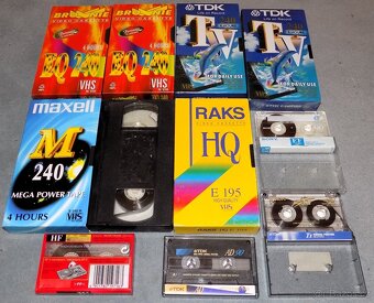 VHS kazety - 3