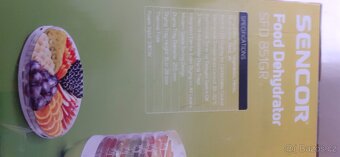 Sencor sušička na houby,zeleninu,ovoce - 3