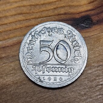 Německo- 50 pfennig 1920,21,22 - 3