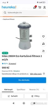 Filtrační čerpadlo/ filtrace k bazénu. - 3