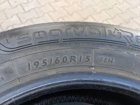 Dunlop SP Sport BluResponse 195/60 R15 – sada 4 pneu, SLEVA - 3