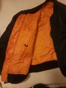Bomber černý Alpha - 3