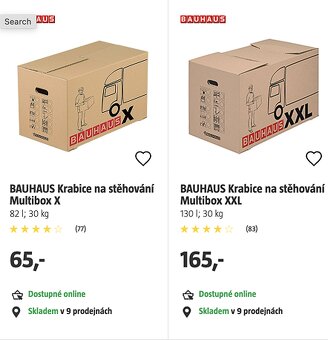 Krabice na stěhování - 3