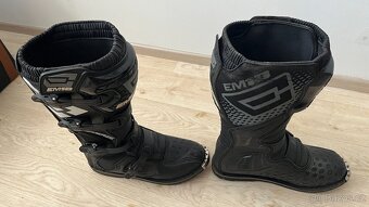 Boty na motorku Emerze EM10 černo-šedé ve - motokros, vysoké - 3