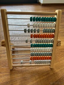 Kindsgut dřevěné počítadlo - Petrolejová - 3