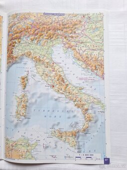 Školní atlas Evropy Kartografie Praha - 3