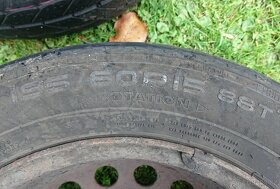 Sada plechových disků s pneu 195/60/r15 - 3