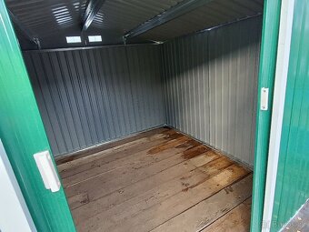 Zahradní domek 2,6 x 2,4 x 2 m - plechový - 3