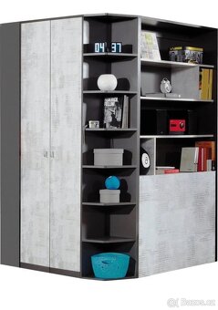 Rohová velká skříň - 3