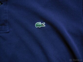 pánské Lacoste tm.modré polotričko,ba dl.ruk, 2XL 3XL - 3