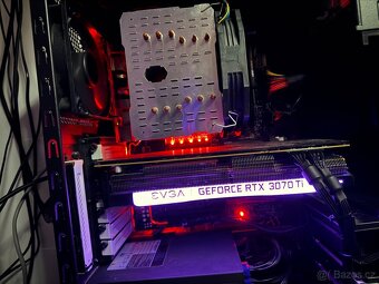Herní PC, EVGA RTX 3070Ti FTW3 ULTRA,1.5TB SSD +27”monitor - 3