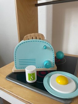 Dřevěné potraviny do dětské kuchyňky - 3