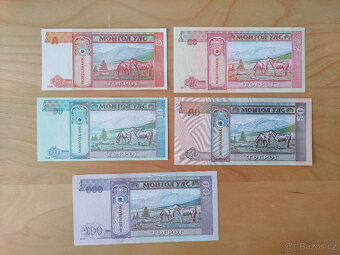 5 bankovek z Mongolska - 3