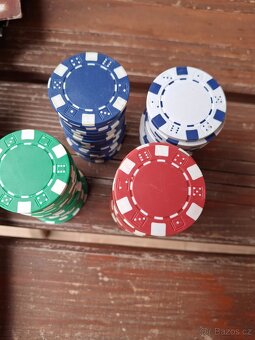 Pokerový kufřík + žetony navíc - 3
