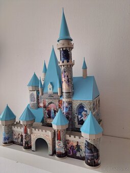 3D puzzle ledové království - 3