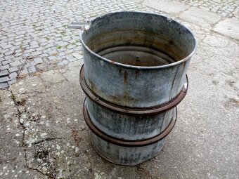 pozinkový sud 200l na vodu - 3