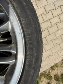 Prodám sadu kol s pneumatikami Dunlop (215/45ZR17) - 3