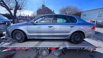 Vůz na náhradní díly Škoda Superb 2 sedan 2009 CBBB KNY LF8L - 3