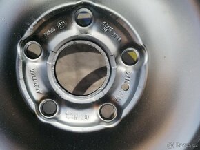 Ocelové/Plechové disky 15 5X112 J6.0 ET43 Škoda VW Seat - 3