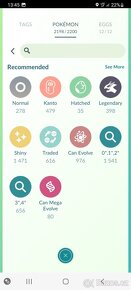 Prodám Pokémon účet - 3