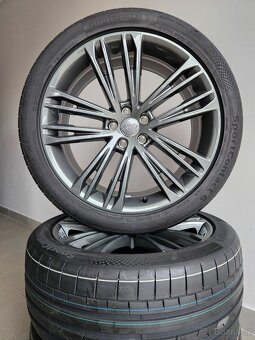 Orig. Audi S-line / Letní Conti. 255/40/20 - Nové - 3