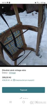 Retro saně - 3