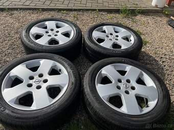 4x alu disky 5x110 R16, letní pneu 70% - 3