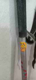 Běžecké lyže 150 cm, hůlky a boty vel. 38 - 3